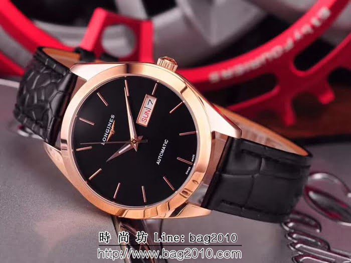 LONGINES浪琴 全自動機械 男士腕表 WSS0369